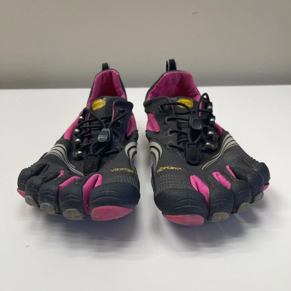 Vibram FiveFingers KMD Sport LS EVO Womens 38 7.5-8 Black Pink Shoes 14w3603